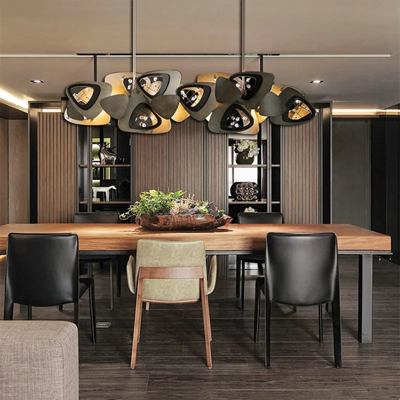 Lustre LED Crystal Postmoderne