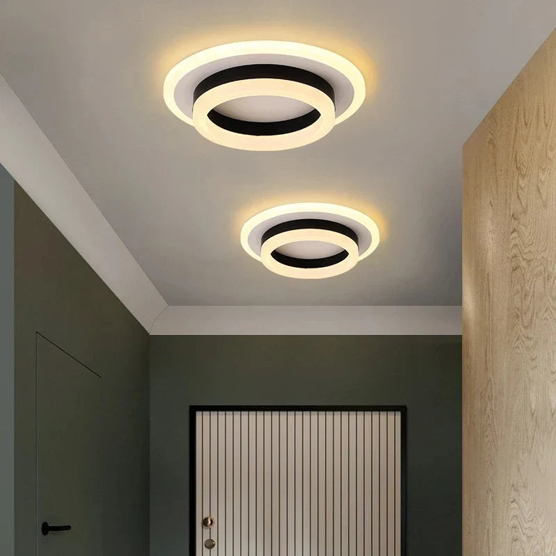 Plafonnier Carré LED Moderne Nordique pour Intérieur