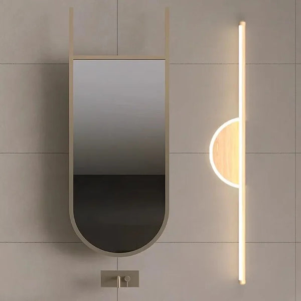 Applique murale nordique minimaliste LED - Longueur élégante