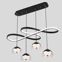 Lustre LED moderne pour éclairage intérieur suspendu
