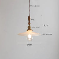 Suspension céramique fleur LED nordique moderne