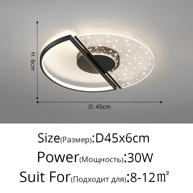 Lustre LED Plumes Acryliques: Éclairez votre intérieur