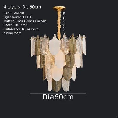 Lustre en Verre LED Design - Suspension Luminaire Acrylique - Élégance Éclairée