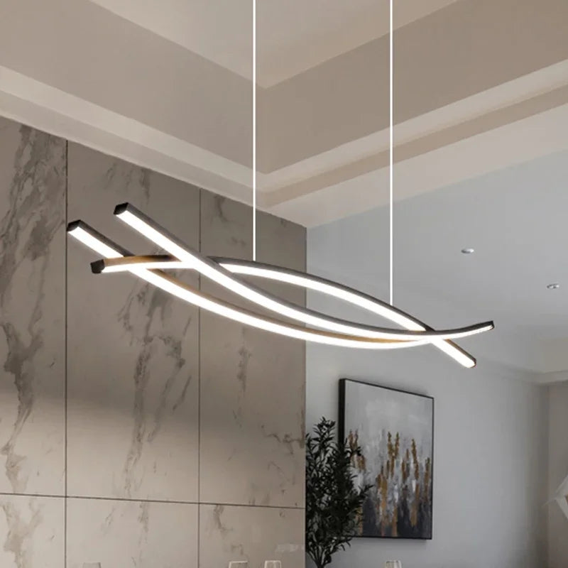 Plafonnier LED suspendu design moderne et élégant