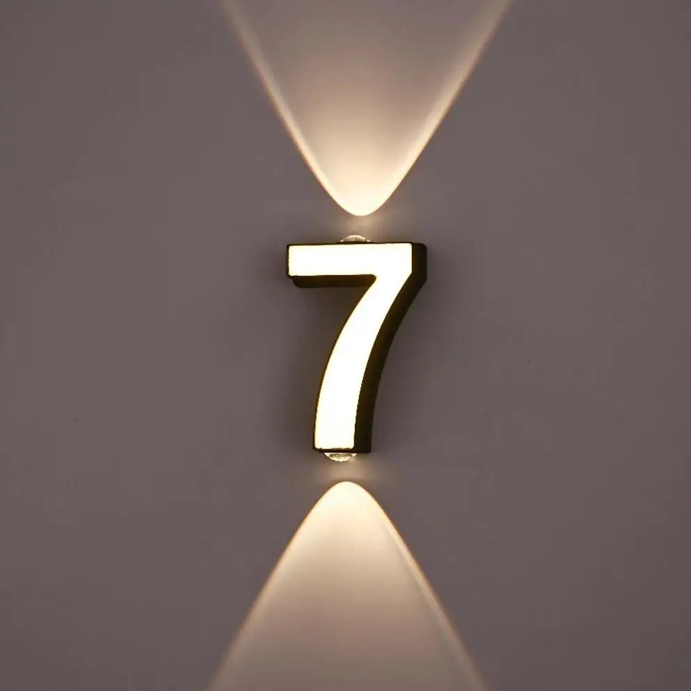 Applique murale LED intérieure et extérieure - Design minimaliste