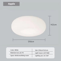 Suspension LED "Nordic Stripes Cream & Apples"