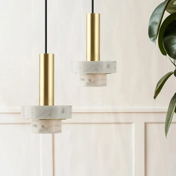 Suspension Design en Marbre Moderne