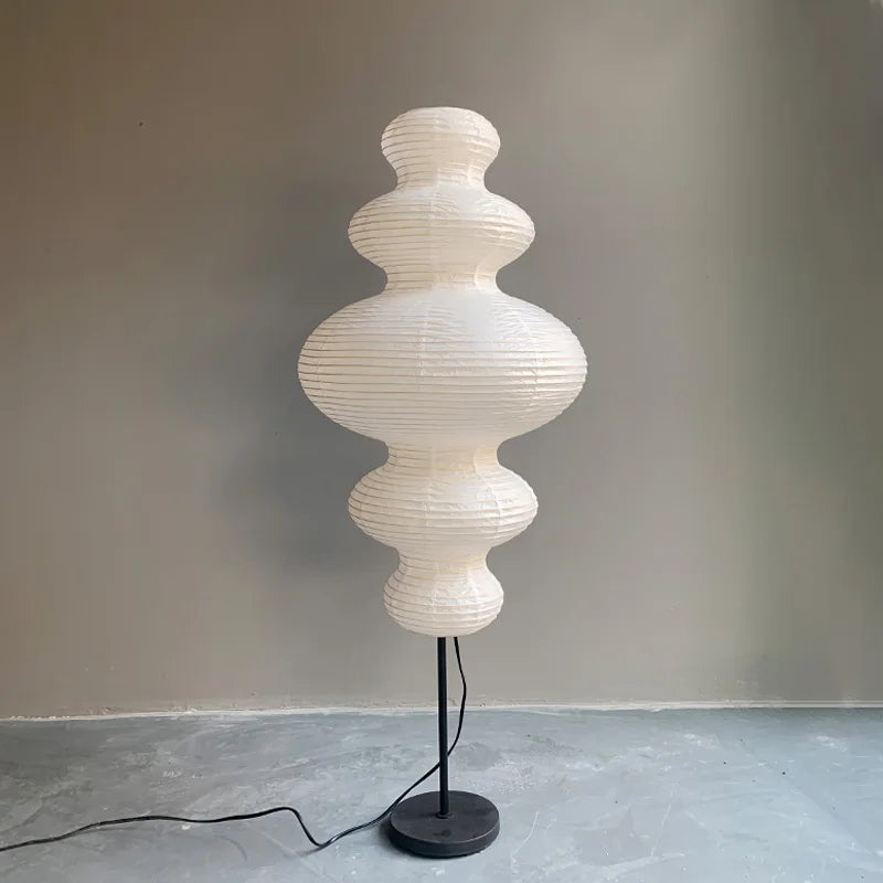 Suspension Loft Japonaise en Papier Style Noguchi - Inspiration Nordique