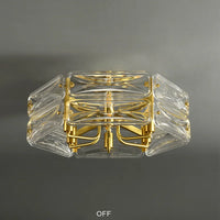 Lustre Nordique en Cuivre LED Surface Moderne et Luxueux