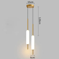 Suspension Double Tête Scandinave Minimaliste