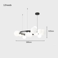 Lustre design rond - Collection Luxe Nordique, Mariage du Minimalisme Moderne