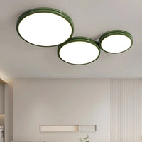 Plafonnier rond minimaliste LED pour éclairage intérieur