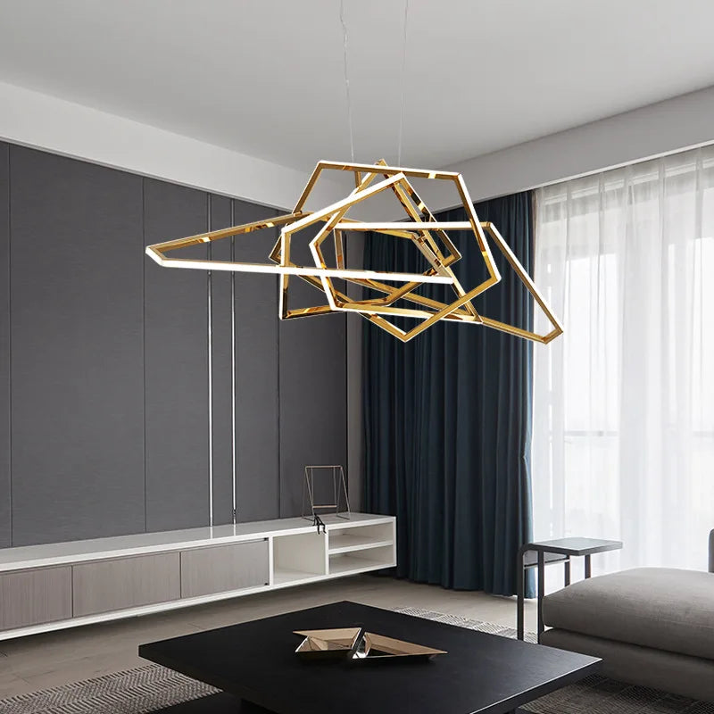 Applique murale postmoderne en acier inoxydable et silicone pour décoration de luxe - Élégance et Modernité