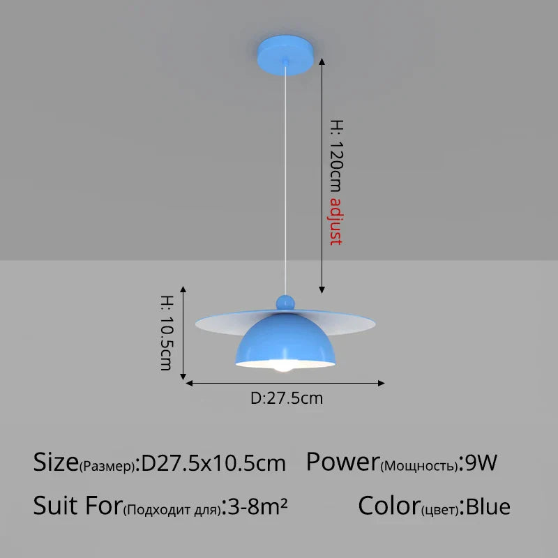 Suspension nordique minimaliste pour bar et café