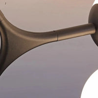 Lustre nordique en verre boule décorative - Suspension luminaire