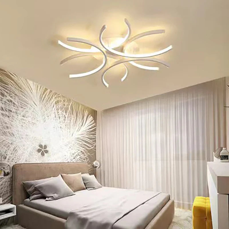 Lustre LED Nordique Moderne.