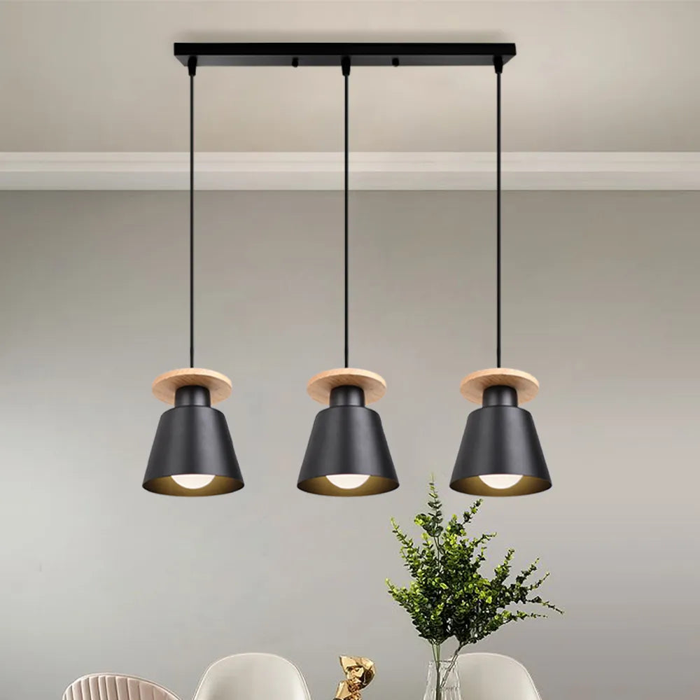Suspension luminaire LED moderne pour salle à manger et cuisine