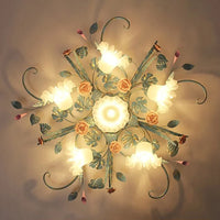 Plafonnier LED "Romance Rustique"