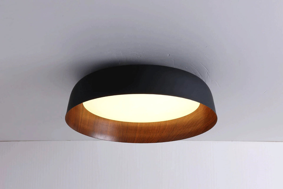 Lustre en bois design : style nordique japonais