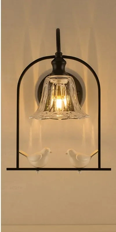 Applique murale design LED Oiseaux pour une décoration contemporaine