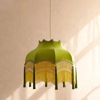 Lustre LED Vintage Velours Français