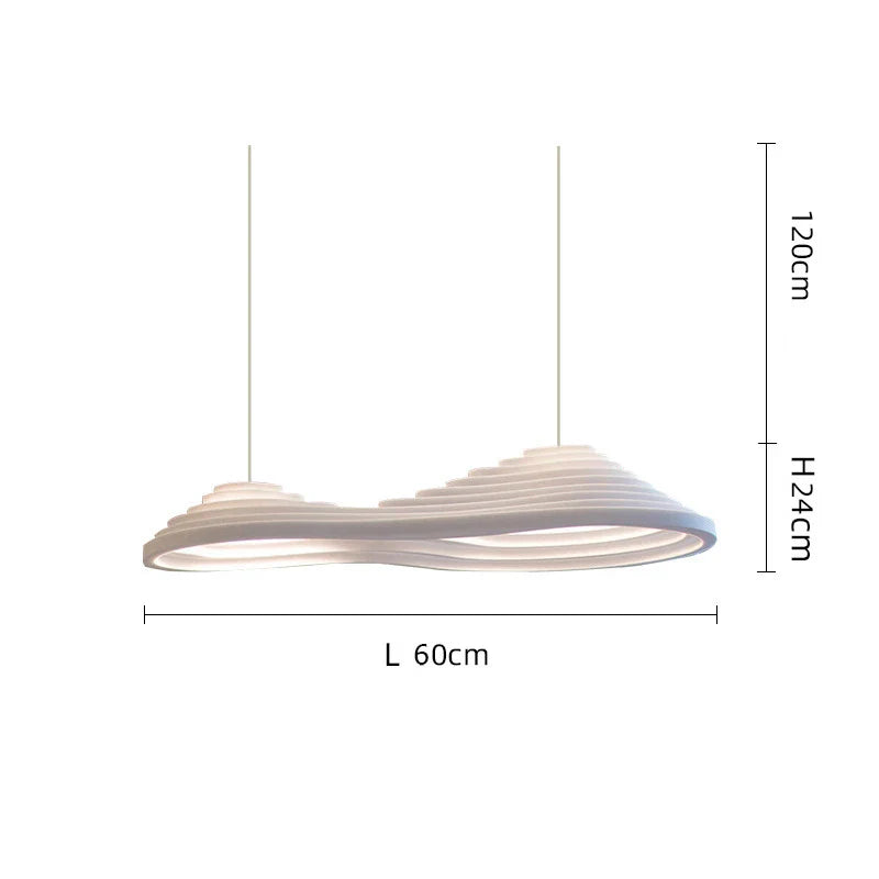 Suspension Led Nordic Wabi-sabi