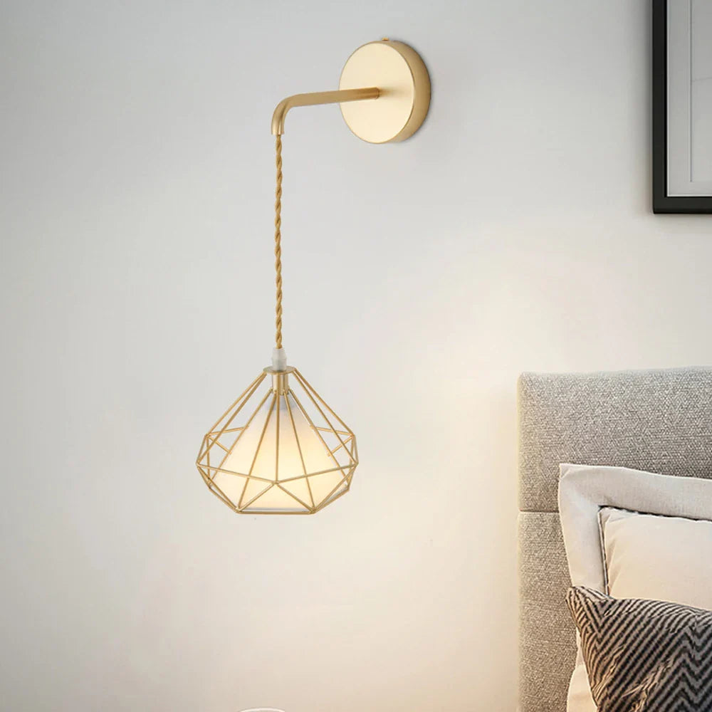 Applique murale chambre lampe de chevet nordique moderne