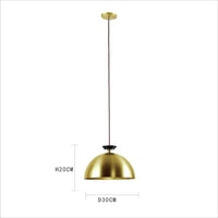 Suspension Design DIY Réglable Métal LED Décoratif