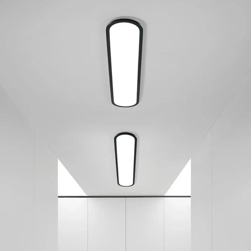 Lustre Moderne Nordique Rectangulaire LED pour Bar
