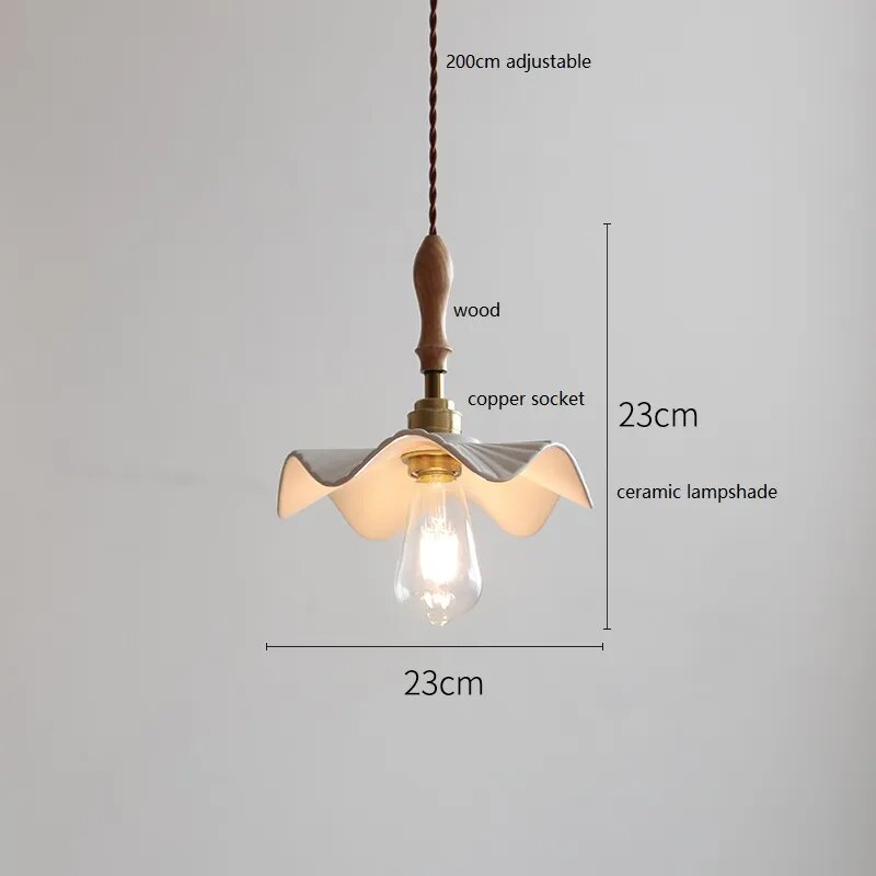 Suspension LED Cuivre et Bois : Décoration Intérieure Moderne