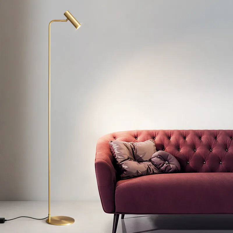 Lampadaire LED Nordica - Minimaliste & Réglable.
