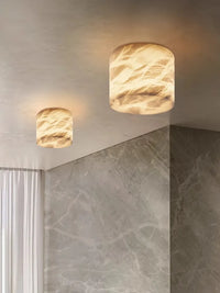 Plafonnier LED en Marbre Espagnol Prestigieux