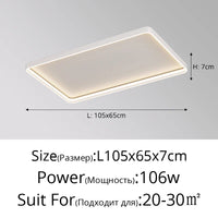Plafonnier LED Design - Éclairage Intérieur Décoratif