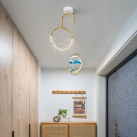 Lustre Nordique Moderne Minimaliste "Petits Sables Mouvants"