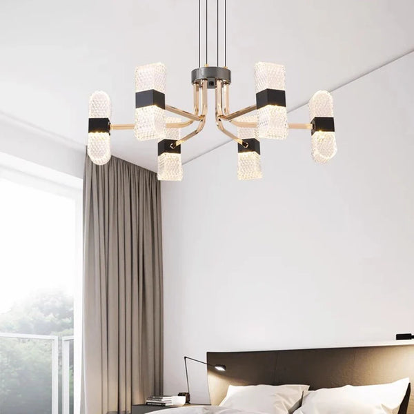 Lustre Décoratif Fantaisie pour un Éclairage Intérieur Élégant