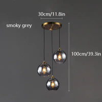 Suspension LED au design nordique contemporain