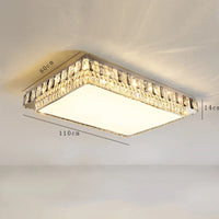 Plafonnier LED de Luxe en Cristal Rond Moderne - Collection Éclat Brillant