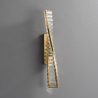 LED Lumière de Luxe Nordique Cristal pour Applique Murale Postmoderne Chic