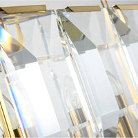 Nouveau lustre de restaurant avec variété de cristaux prestige
