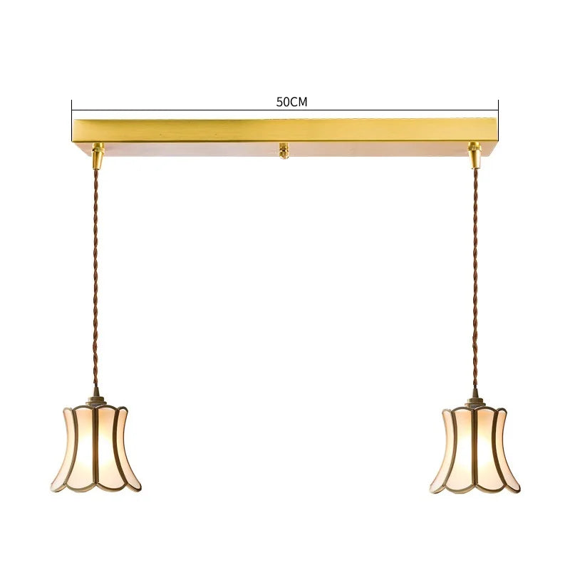 IWDH 2022 - Collection Nordika: Suspension Luminaire LED en Verre Cuivré