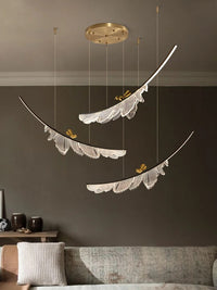 Lustre Cuivre Italien Moderne