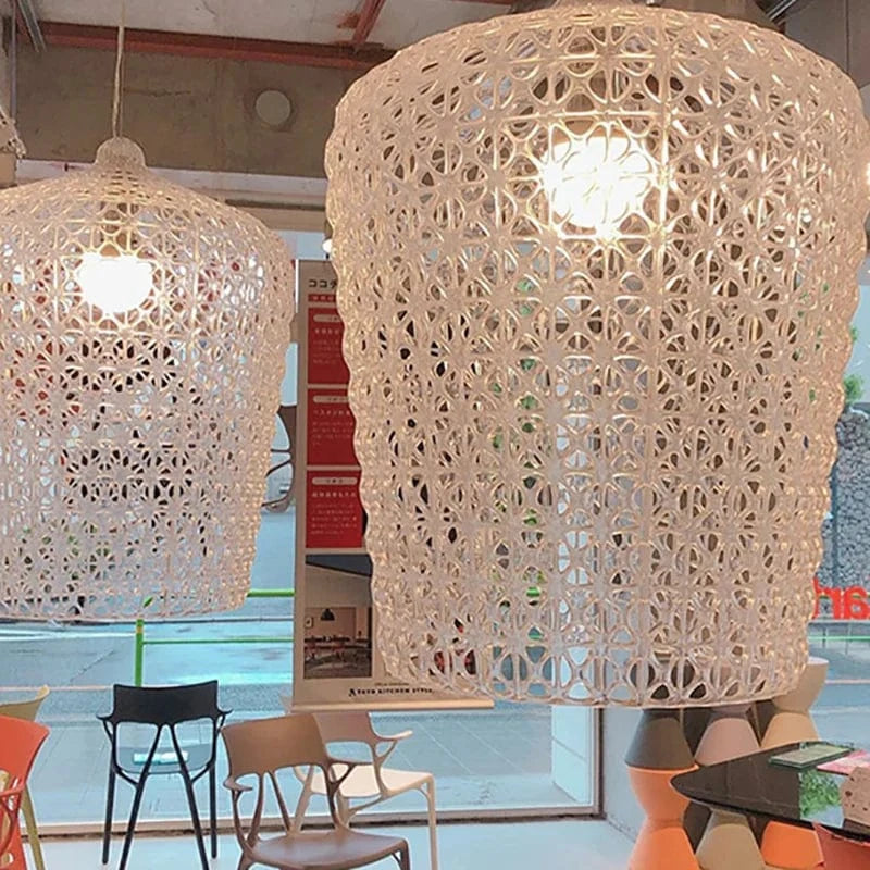 Lampe suspendue moderne en acrylique transparent pour tous vos espaces