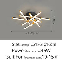 Plafonnier LED Multifonction