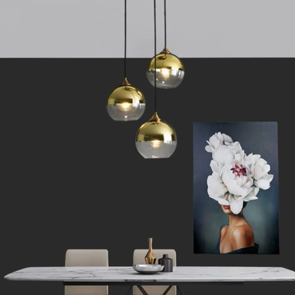 Suspension LED au design nordique contemporain