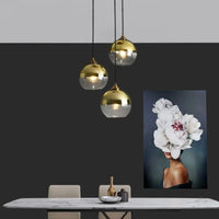 Suspension LED au design nordique contemporain