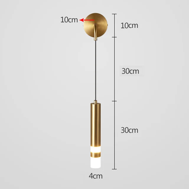 Applique murale LED double tête pour décor maison