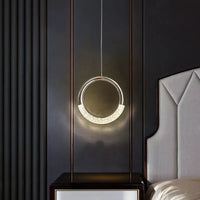 Suspension LED ronde de luxe - Terry