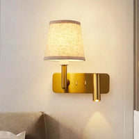 Applique murale Luxe Texturée pour Chambre avec Liseuse Murale Intégrée et Protection des Yeux LED
