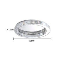 Plafonnier LED Crystal Round