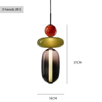 Suspension Luxe en Verre Nouvé.